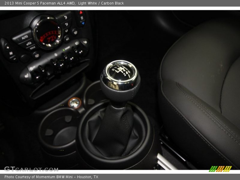  2013 Cooper S Paceman ALL4 AWD 6 Speed Manual Shifter