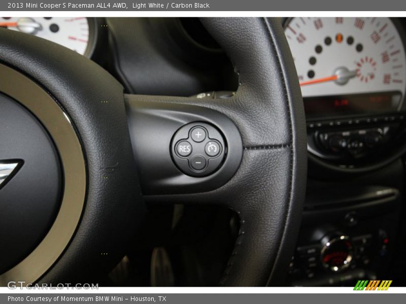 Controls of 2013 Cooper S Paceman ALL4 AWD