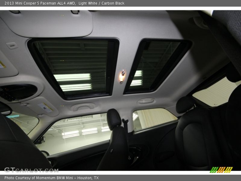 Sunroof of 2013 Cooper S Paceman ALL4 AWD