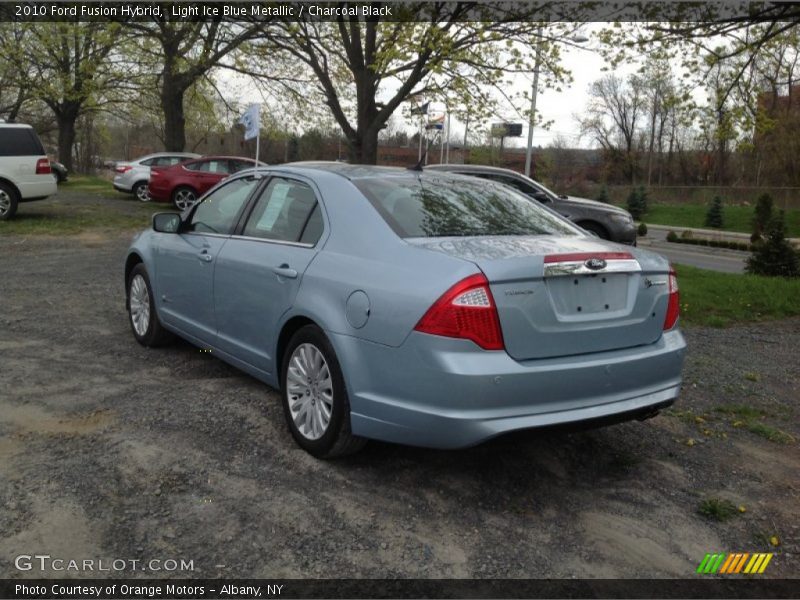  2010 Fusion Hybrid Light Ice Blue Metallic