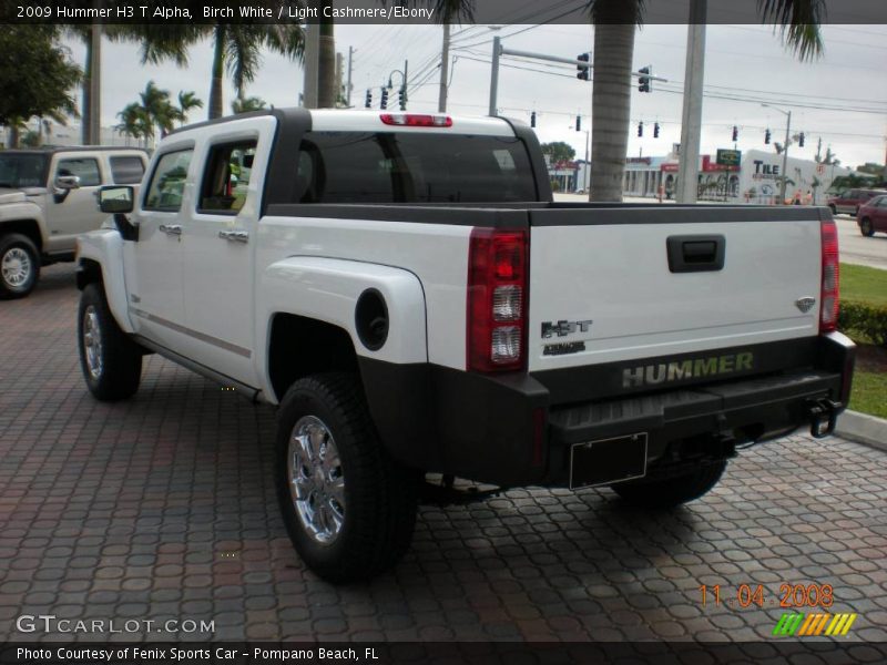 Birch White / Light Cashmere/Ebony 2009 Hummer H3 T Alpha