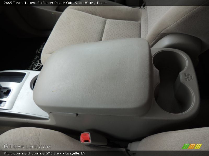 Super White / Taupe 2005 Toyota Tacoma PreRunner Double Cab