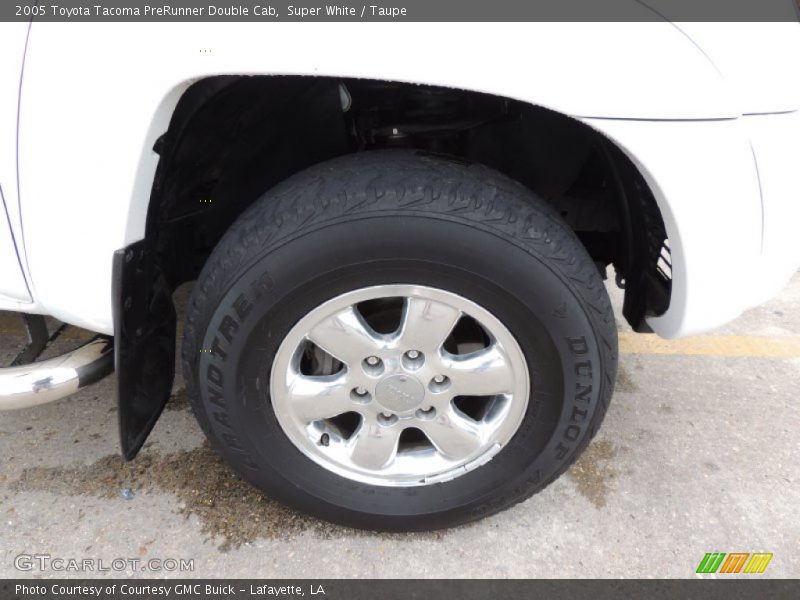 Super White / Taupe 2005 Toyota Tacoma PreRunner Double Cab