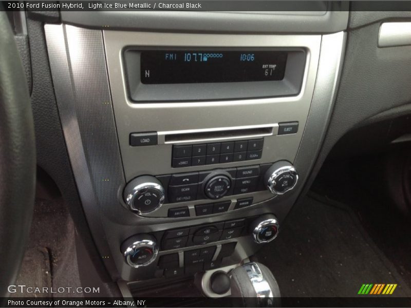 Controls of 2010 Fusion Hybrid