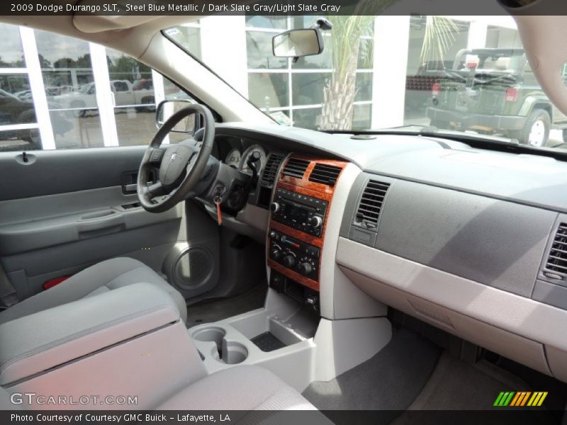 Steel Blue Metallic / Dark Slate Gray/Light Slate Gray 2009 Dodge Durango SLT