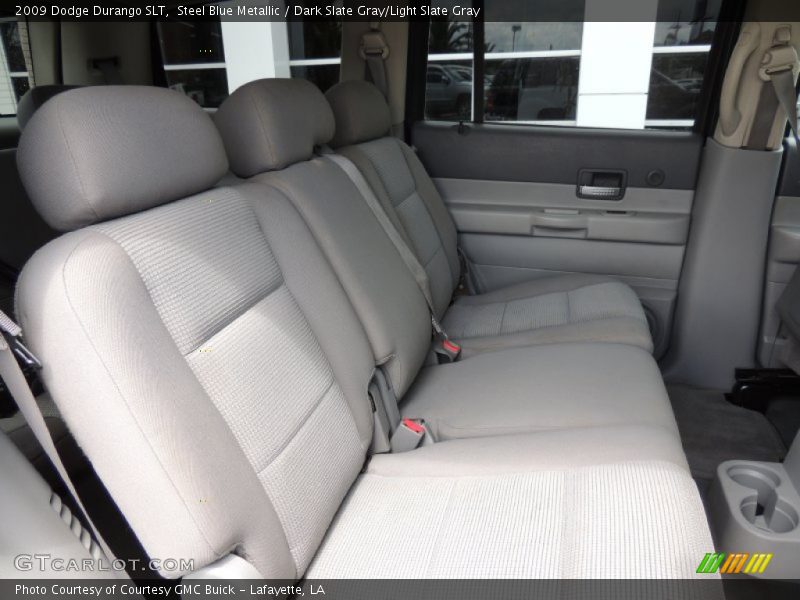 Steel Blue Metallic / Dark Slate Gray/Light Slate Gray 2009 Dodge Durango SLT