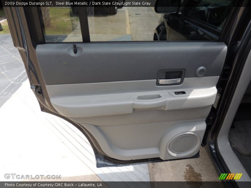 Steel Blue Metallic / Dark Slate Gray/Light Slate Gray 2009 Dodge Durango SLT