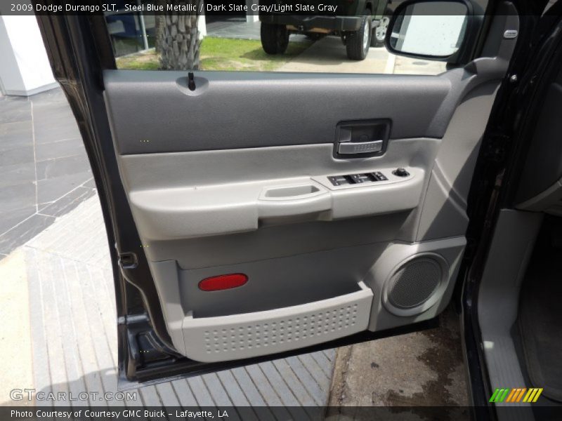 Steel Blue Metallic / Dark Slate Gray/Light Slate Gray 2009 Dodge Durango SLT