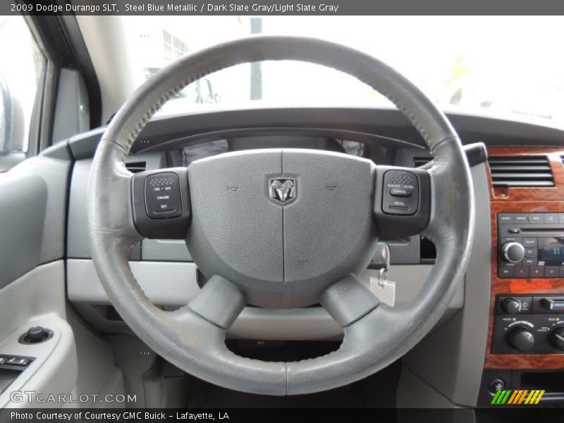 Steel Blue Metallic / Dark Slate Gray/Light Slate Gray 2009 Dodge Durango SLT