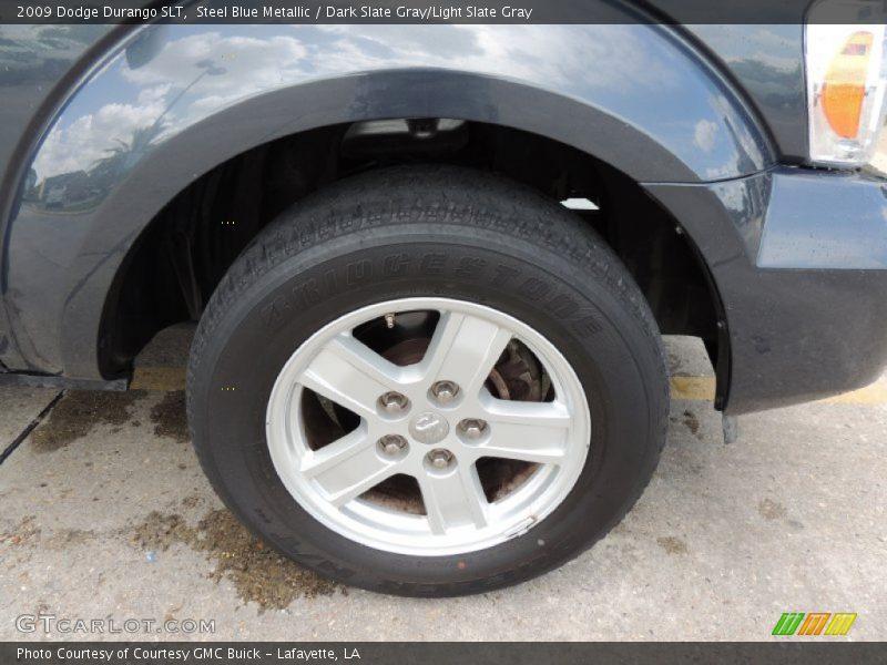 Steel Blue Metallic / Dark Slate Gray/Light Slate Gray 2009 Dodge Durango SLT