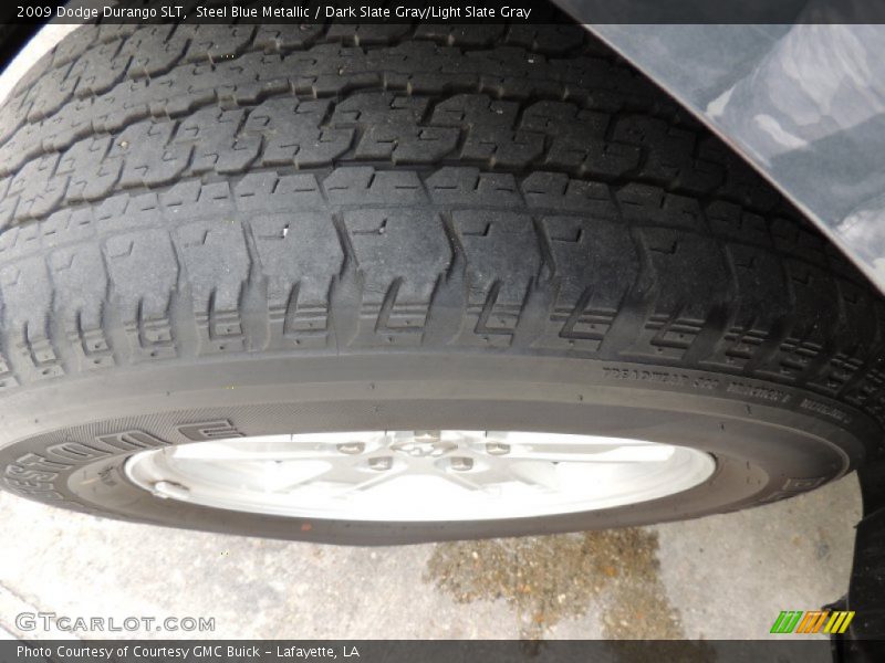 Steel Blue Metallic / Dark Slate Gray/Light Slate Gray 2009 Dodge Durango SLT