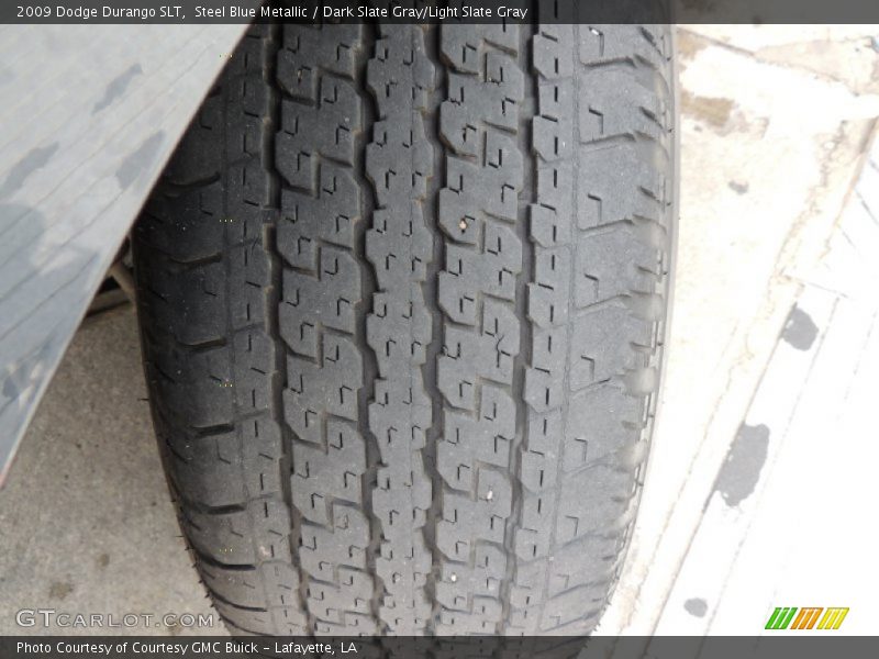 Steel Blue Metallic / Dark Slate Gray/Light Slate Gray 2009 Dodge Durango SLT