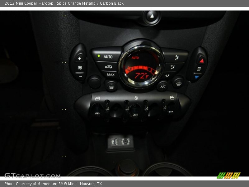 Spice Orange Metallic / Carbon Black 2013 Mini Cooper Hardtop