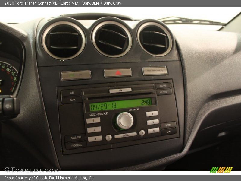 Dark Blue / Dark Gray 2010 Ford Transit Connect XLT Cargo Van