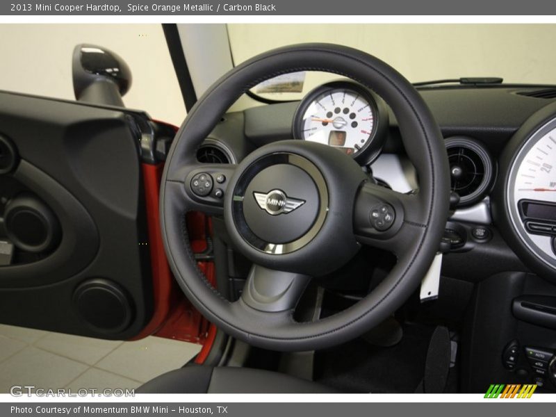 Spice Orange Metallic / Carbon Black 2013 Mini Cooper Hardtop