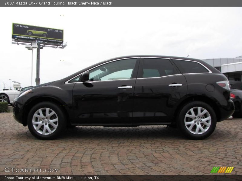 Black Cherry Mica / Black 2007 Mazda CX-7 Grand Touring