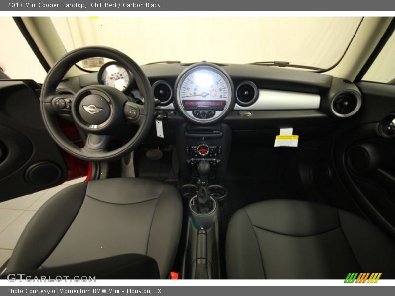 Chili Red / Carbon Black 2013 Mini Cooper Hardtop