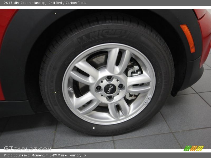 Chili Red / Carbon Black 2013 Mini Cooper Hardtop
