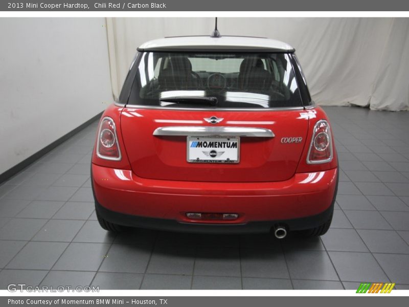 Chili Red / Carbon Black 2013 Mini Cooper Hardtop