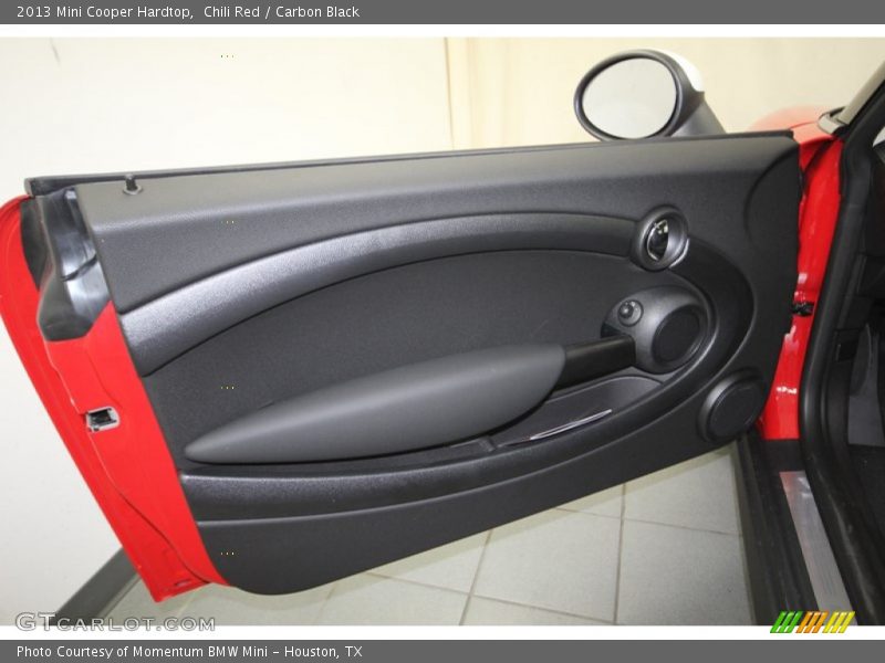 Chili Red / Carbon Black 2013 Mini Cooper Hardtop