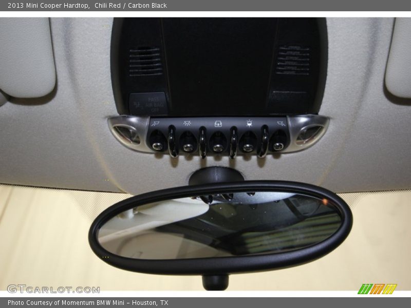 Chili Red / Carbon Black 2013 Mini Cooper Hardtop