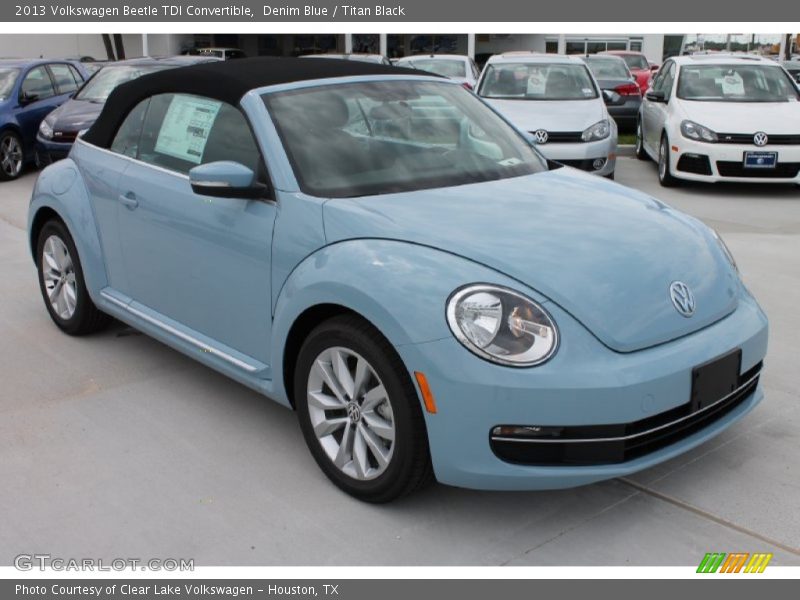 Front 3/4 View of 2013 Beetle TDI Convertible