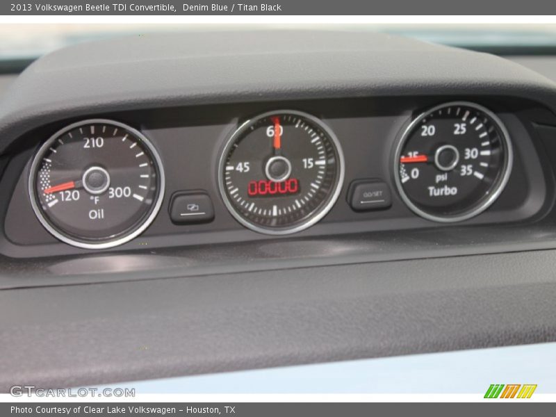 Denim Blue / Titan Black 2013 Volkswagen Beetle TDI Convertible