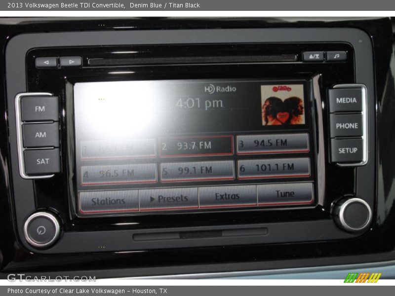 Denim Blue / Titan Black 2013 Volkswagen Beetle TDI Convertible