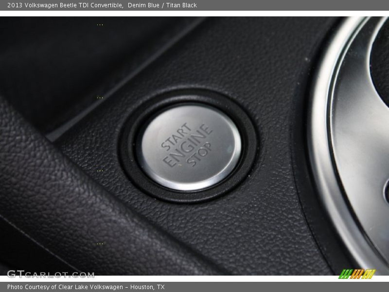 Denim Blue / Titan Black 2013 Volkswagen Beetle TDI Convertible