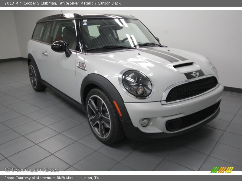 White Silver Metallic / Carbon Black 2013 Mini Cooper S Clubman
