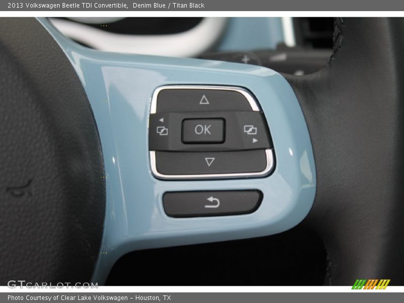 Controls of 2013 Beetle TDI Convertible