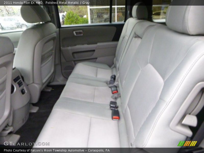 Polished Metal Metallic / Gray 2011 Honda Pilot EX 4WD