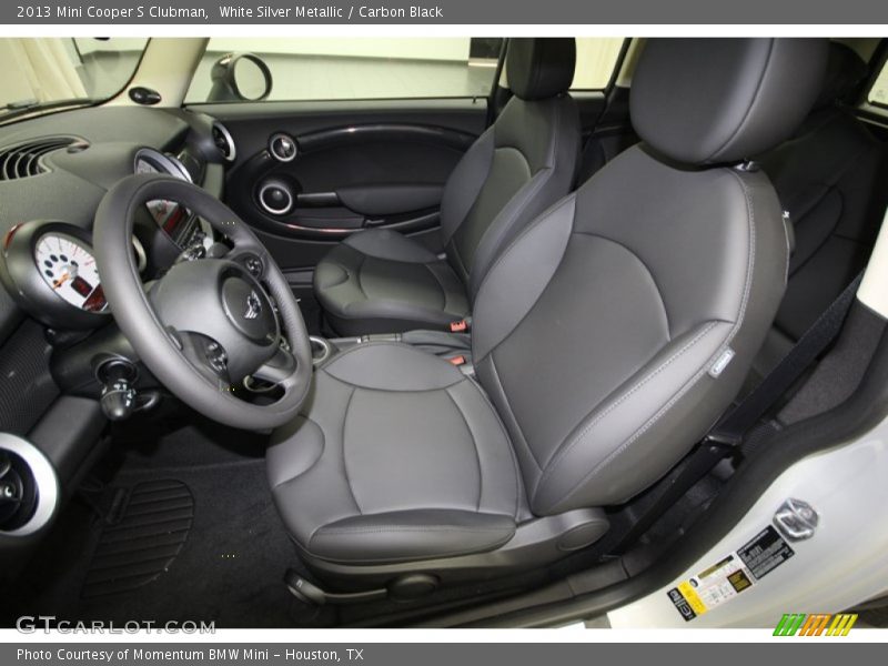 White Silver Metallic / Carbon Black 2013 Mini Cooper S Clubman