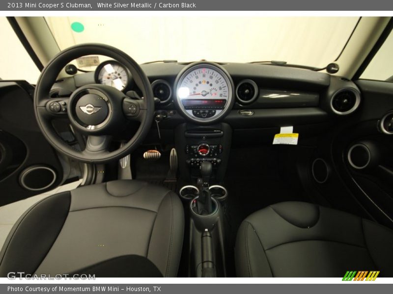 White Silver Metallic / Carbon Black 2013 Mini Cooper S Clubman