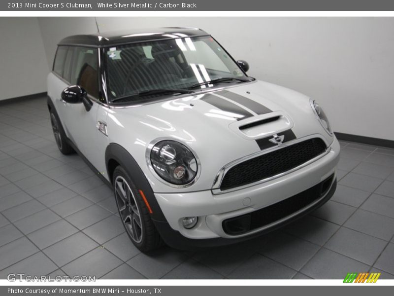 White Silver Metallic / Carbon Black 2013 Mini Cooper S Clubman