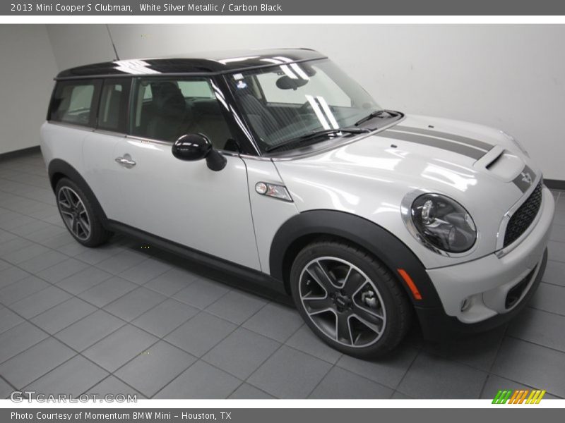 White Silver Metallic / Carbon Black 2013 Mini Cooper S Clubman