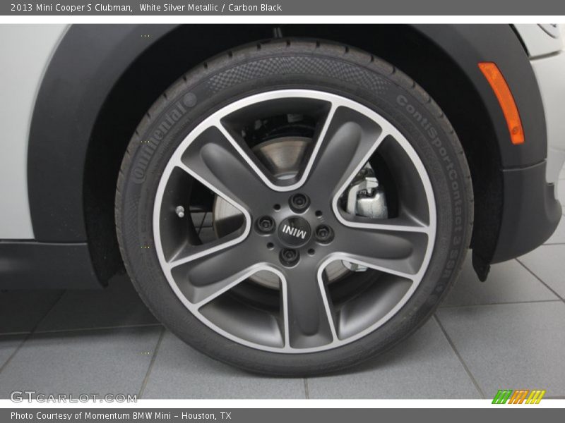 White Silver Metallic / Carbon Black 2013 Mini Cooper S Clubman