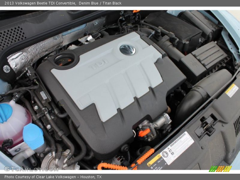  2013 Beetle TDI Convertible Engine - 2.0 Liter TDI DOHC 16-Valve Turbo-Diesel 4 Cylinder