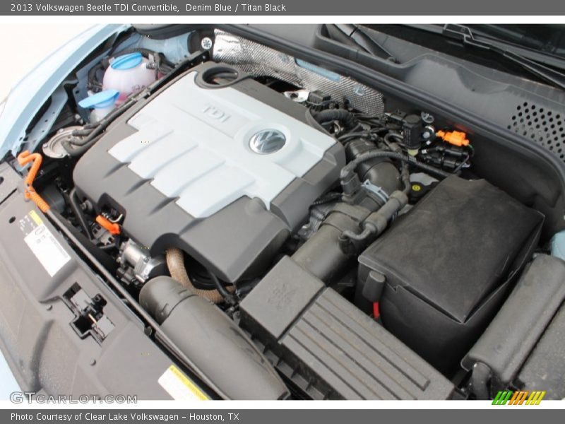  2013 Beetle TDI Convertible Engine - 2.0 Liter TDI DOHC 16-Valve Turbo-Diesel 4 Cylinder