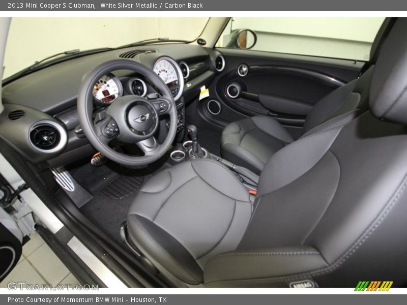White Silver Metallic / Carbon Black 2013 Mini Cooper S Clubman