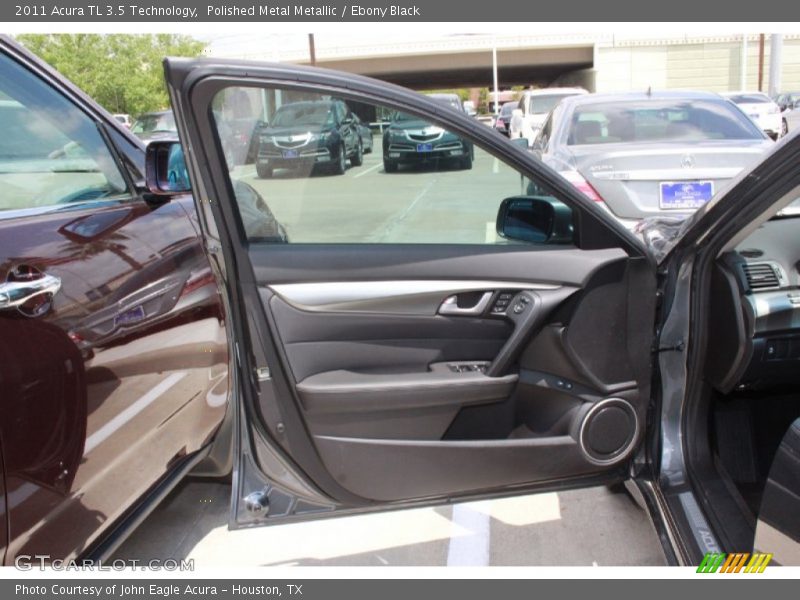 Polished Metal Metallic / Ebony Black 2011 Acura TL 3.5 Technology