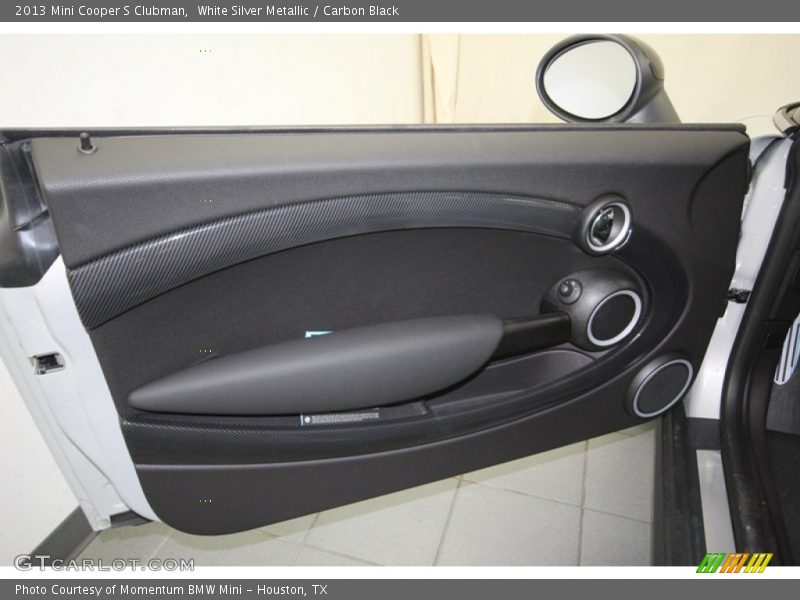 White Silver Metallic / Carbon Black 2013 Mini Cooper S Clubman