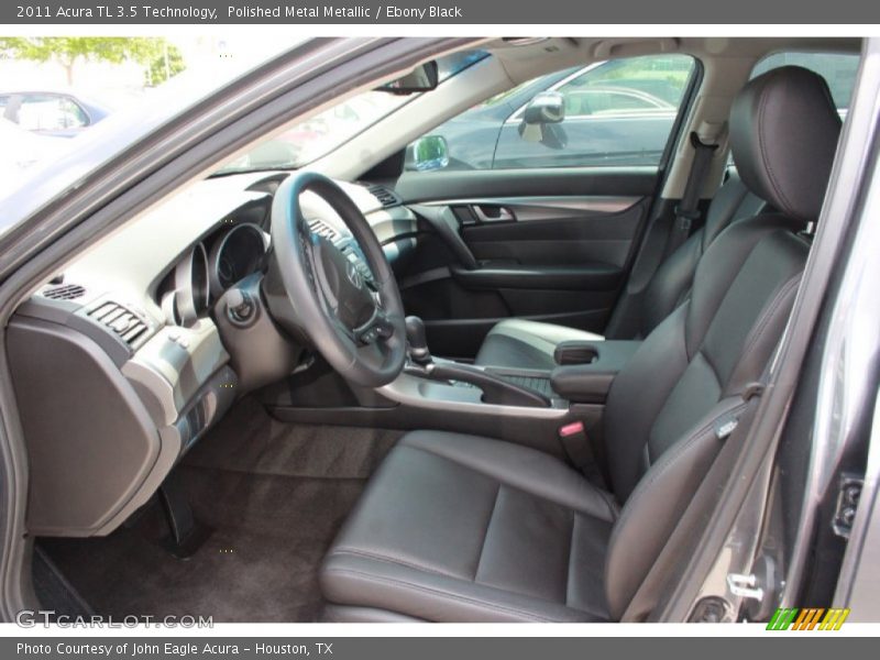 Polished Metal Metallic / Ebony Black 2011 Acura TL 3.5 Technology