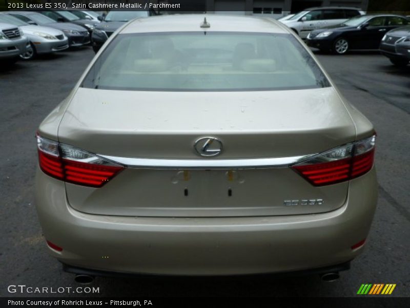 Satin Cashmere Metallic / Parchment 2013 Lexus ES 350