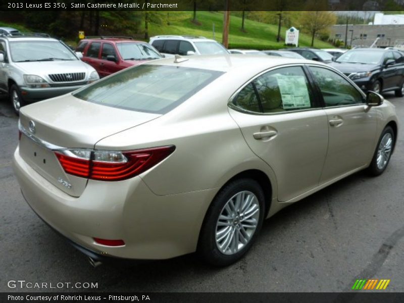 Satin Cashmere Metallic / Parchment 2013 Lexus ES 350
