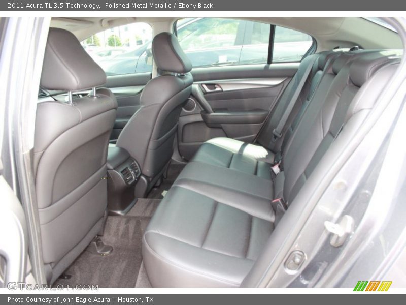 Polished Metal Metallic / Ebony Black 2011 Acura TL 3.5 Technology
