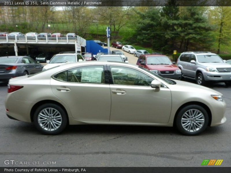 Satin Cashmere Metallic / Parchment 2013 Lexus ES 350