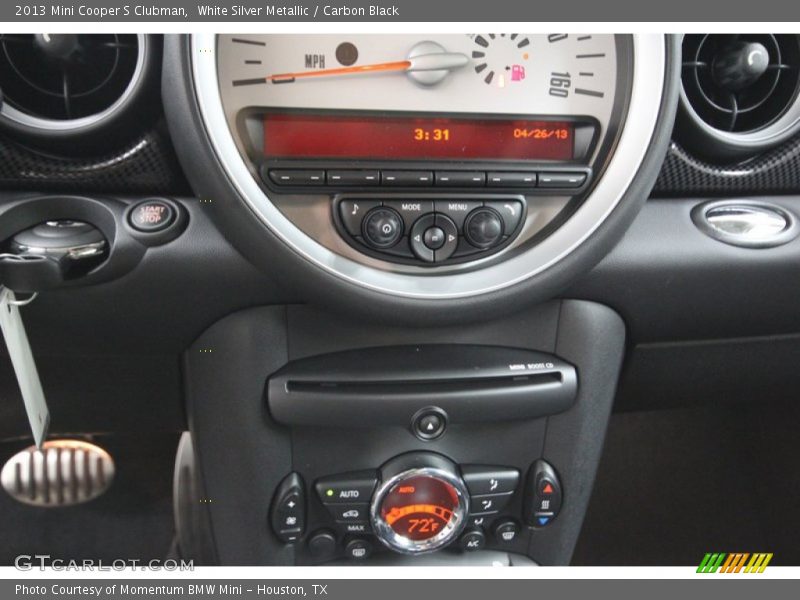 White Silver Metallic / Carbon Black 2013 Mini Cooper S Clubman