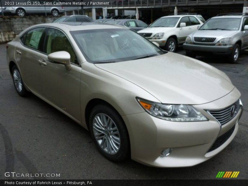 Satin Cashmere Metallic / Parchment 2013 Lexus ES 350