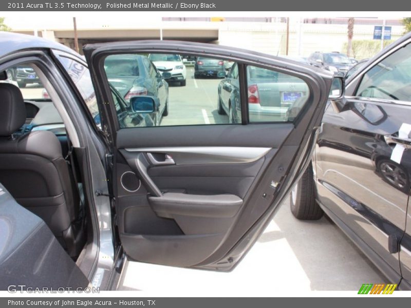 Polished Metal Metallic / Ebony Black 2011 Acura TL 3.5 Technology